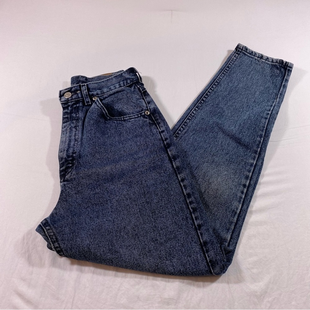 Lee High Rise Jeans 80s Tapered leg jeans Vintage Made In USA
